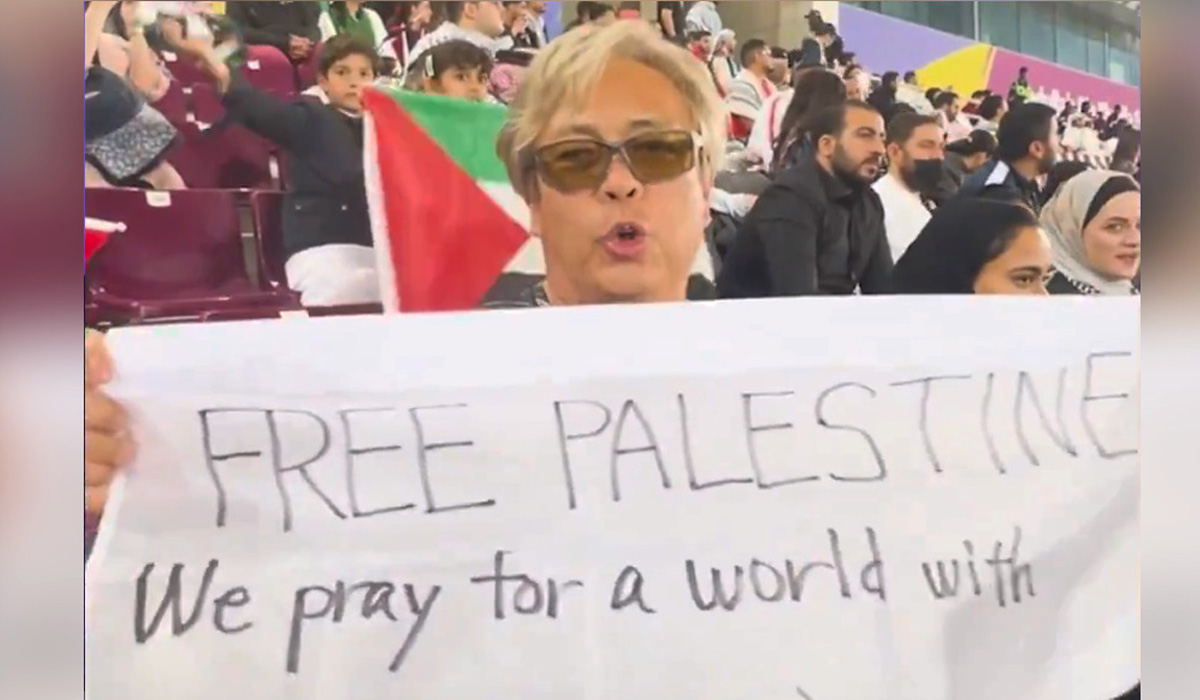 Japanese fan travels over 8,000 km to support Palestine in Asian Cup